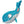 Peluche KONG - Baleine Cute Sea - Pawzitive
