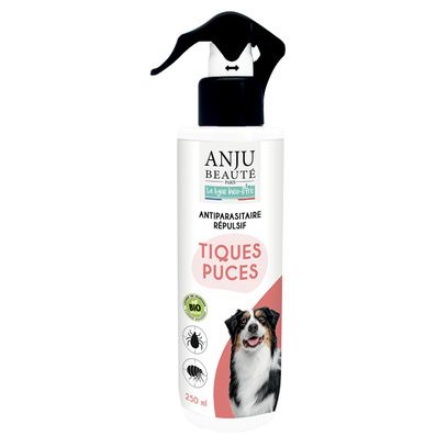 Lotion antiparasitaire repulsive tiques et puces