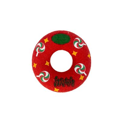 KONG Holiday Airdog Squeaker Donut