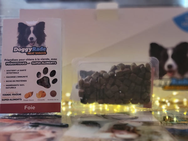 Doggyrade Friandises au Foie, enrichies en prébiotiques et super aliments