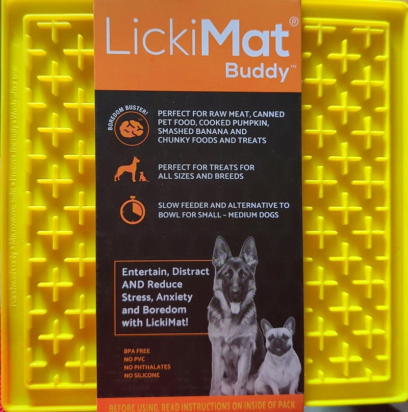LICKIMAT Tapis de léchage (Playdate, Buddy, Soother)