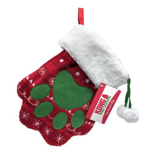 Jouet KONG® Holiday Stocking Paw noel
